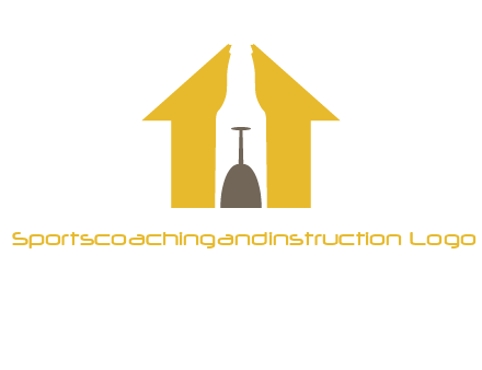 upside down wine glass in bottle inside home logo