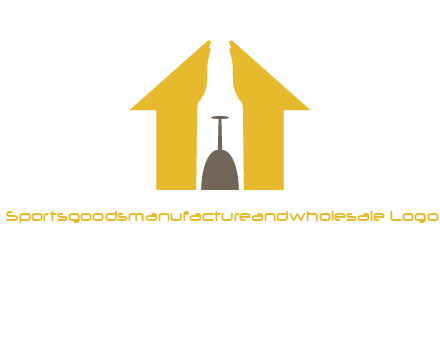 upside down wine glass in bottle inside home logo
