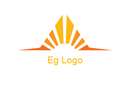 sun shining logo
