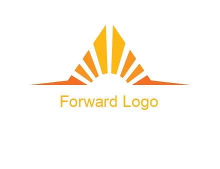 sun shining logo