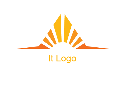 sun shining logo