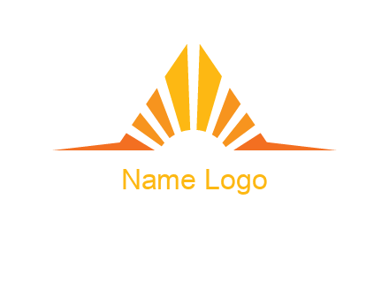 sun shining logo