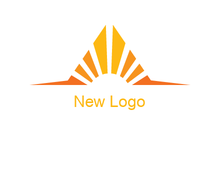 sun shining logo