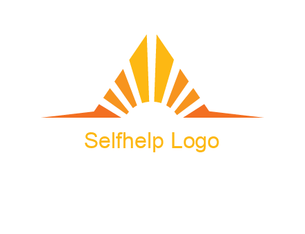 sun shining logo