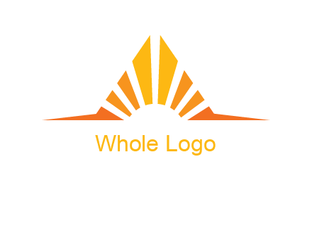 sun shining logo