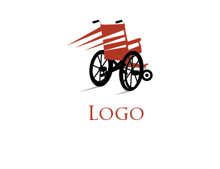 speeding wheelchair logo