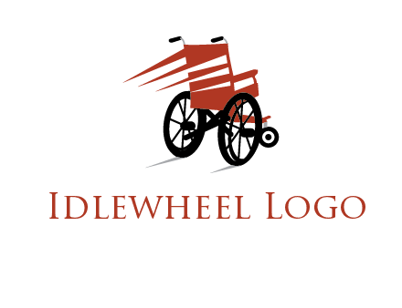 speeding wheelchair logo