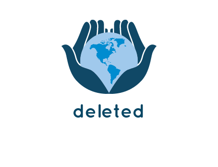world in hands logo