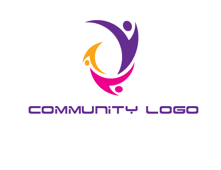 people icons entwined