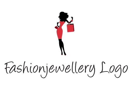 woman in red logo