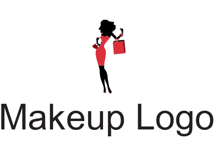 woman in red logo