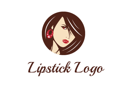 woman in round logo