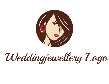 woman in round logo