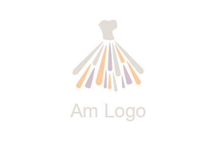 corset dress logo