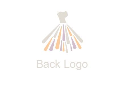 corset dress logo