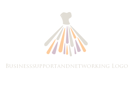 corset dress logo