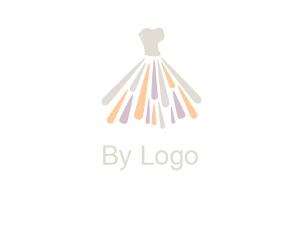 corset dress logo