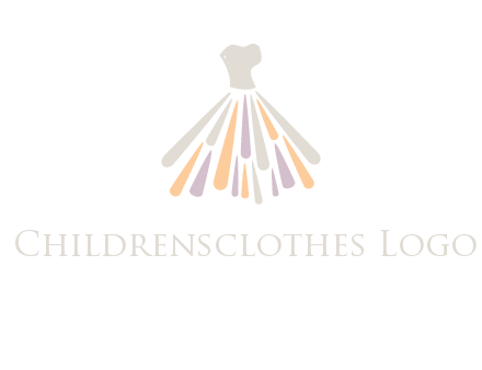 corset dress logo