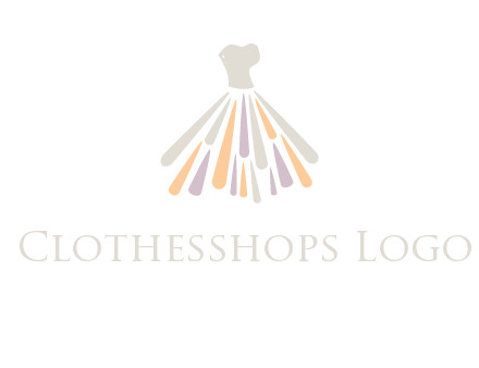 corset dress logo