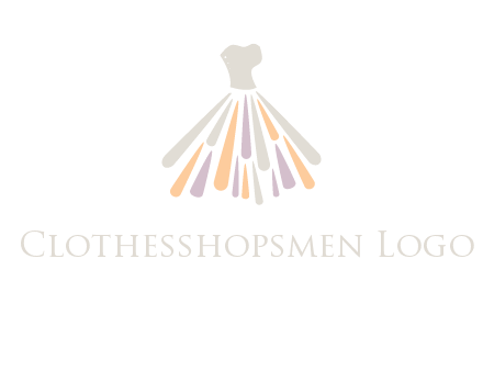corset dress logo
