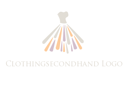 corset dress logo