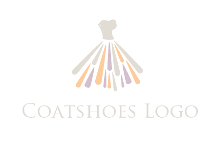 corset dress logo