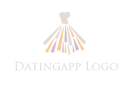 corset dress logo