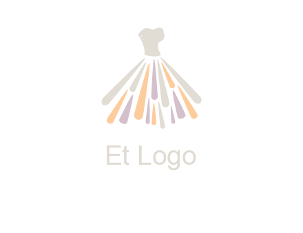 corset dress logo