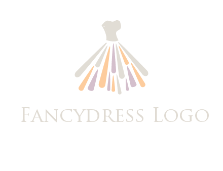 corset dress logo