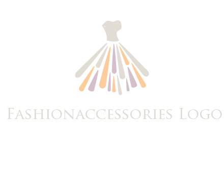 corset dress logo