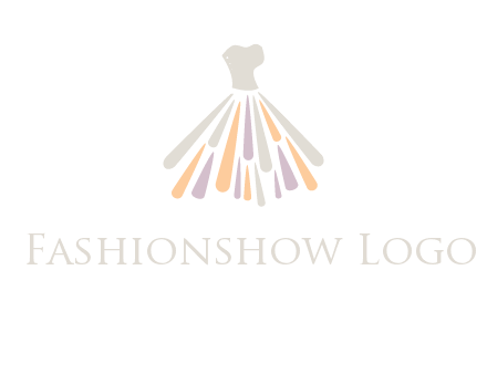 corset dress logo