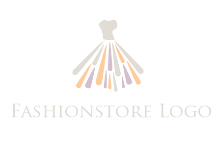 corset dress logo