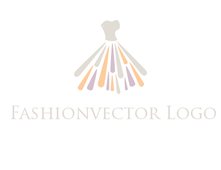 corset dress logo