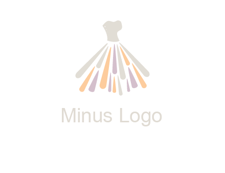 corset dress logo