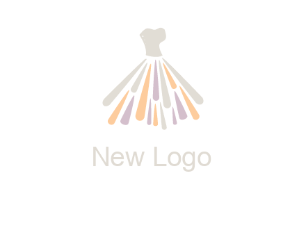 corset dress logo