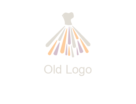 corset dress logo