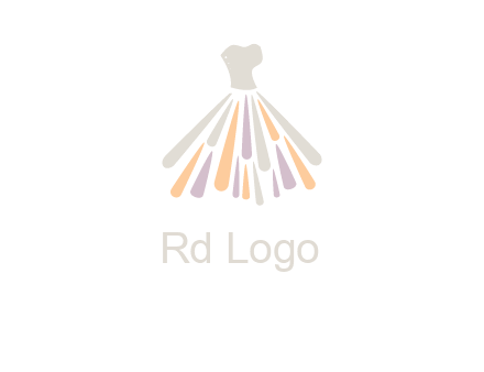 corset dress logo