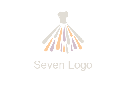 corset dress logo