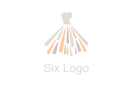 corset dress logo