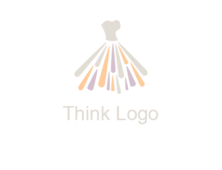 corset dress logo