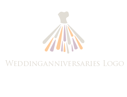 corset dress logo