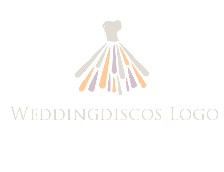 corset dress logo