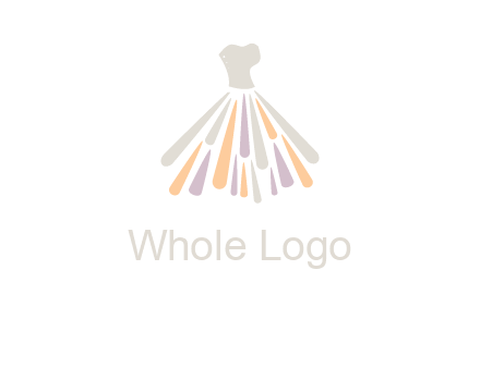 corset dress logo