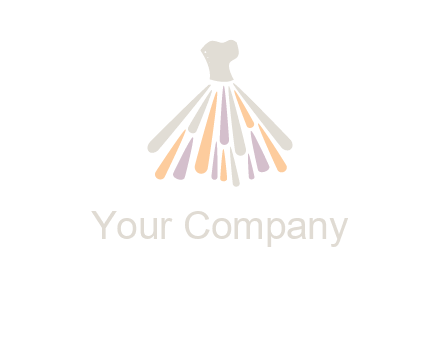 corset dress logo