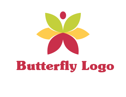 flower with dot logo