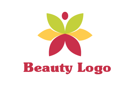flower with dot logo