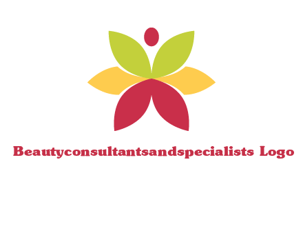 flower with dot logo