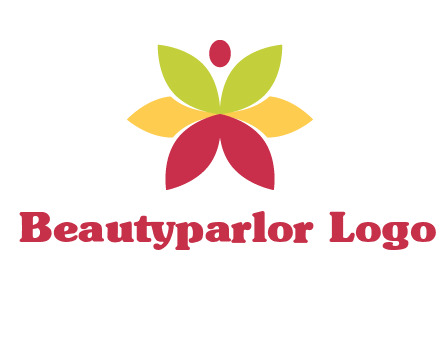 flower with dot logo