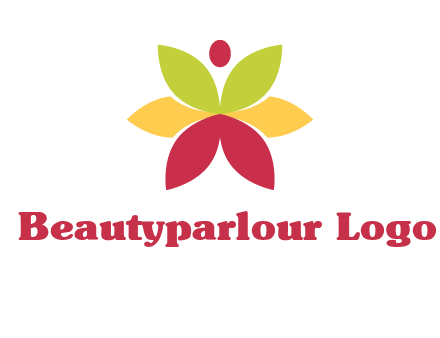 flower with dot logo