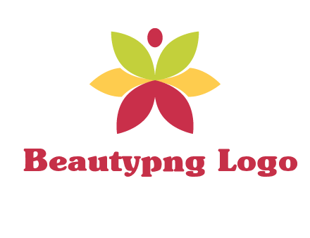 flower with dot logo